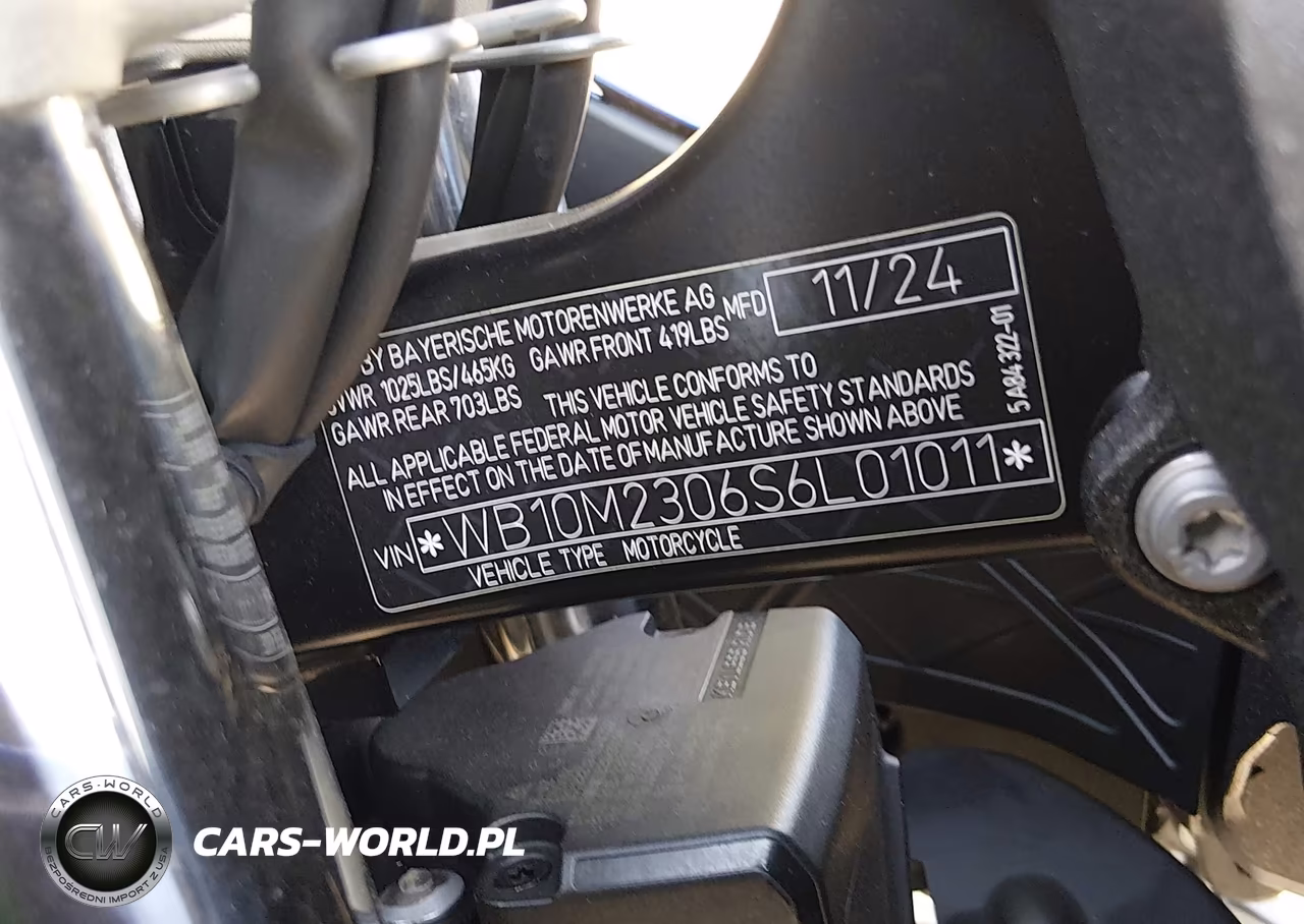 2025 BMW R 1300 Gs VIN:WB10M2306S6L01011 - 10