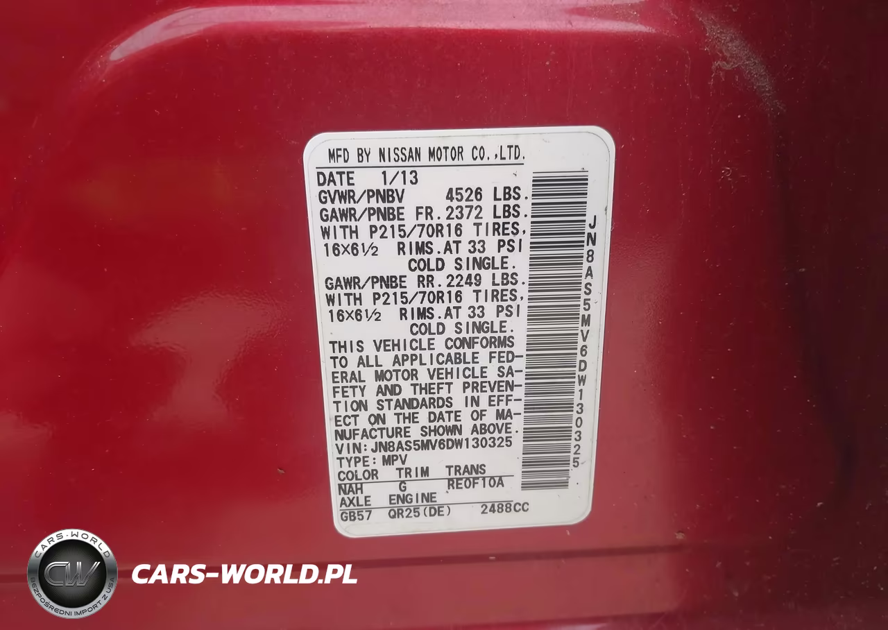 2013 Nissan Rogue S VIN:JN8AS5MV6DW130325 - 9