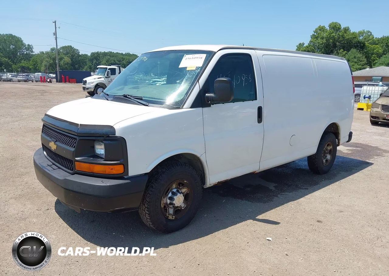 2012 Chevrolet Express 2500 Work Van VIN:1GCWGFCA8C1163426 - 2