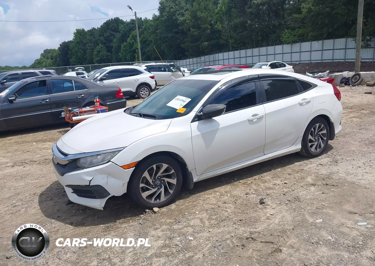 2017 Honda Civic Ex VIN:19XFC2F71HE213365 - 2