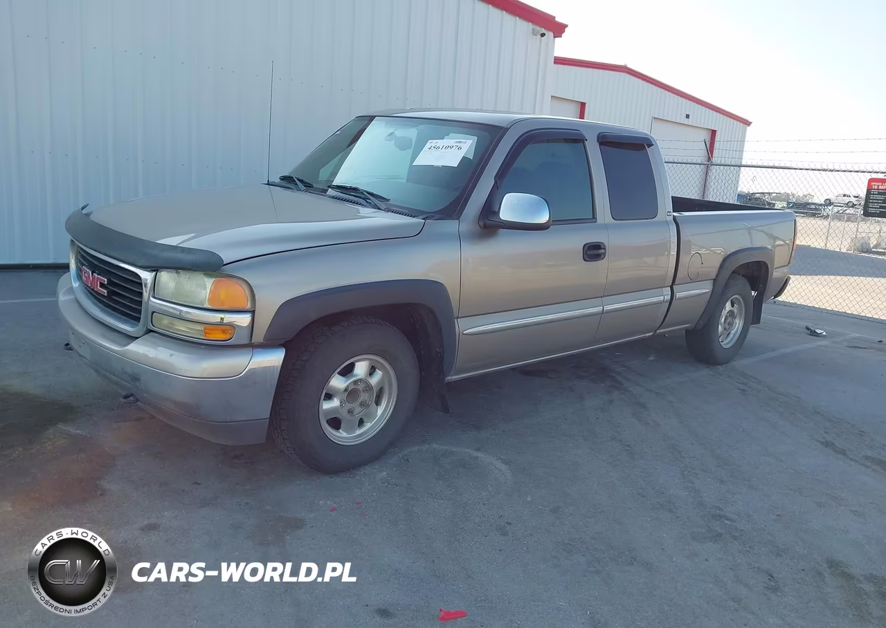 2002 GMC Sierra 1500 Sle VIN:2GTEC19T621361689 - 2