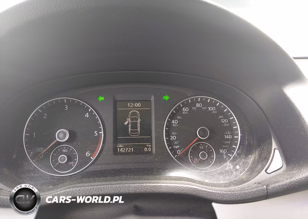 2012 Volkswagen Passat 2.0L Tdi Se VIN:1VWBN7A32CC038647 - 7