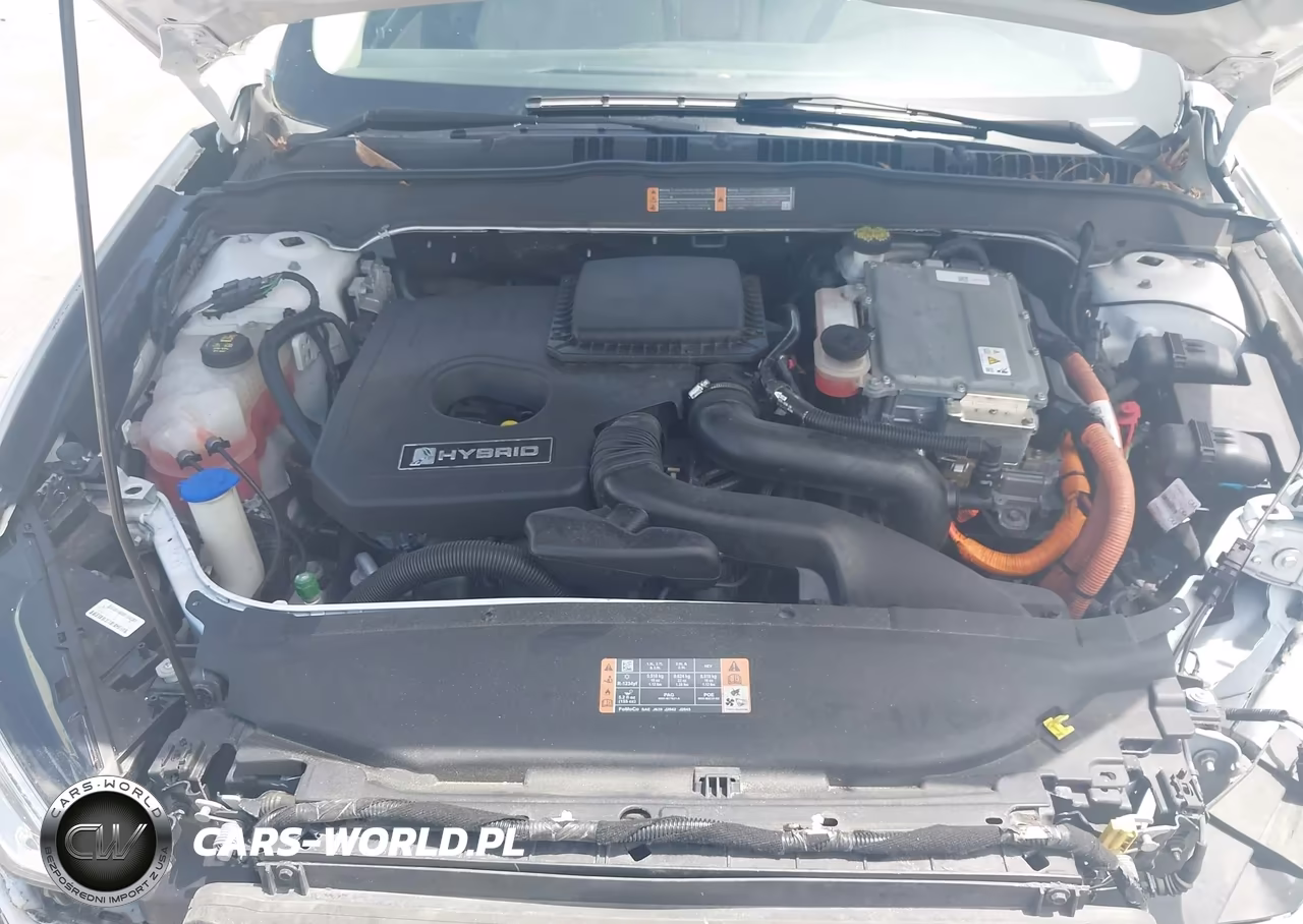 2018 Ford Fusion Hybrid Titanium VIN:3FA6P0RU3JR137677 - 10
