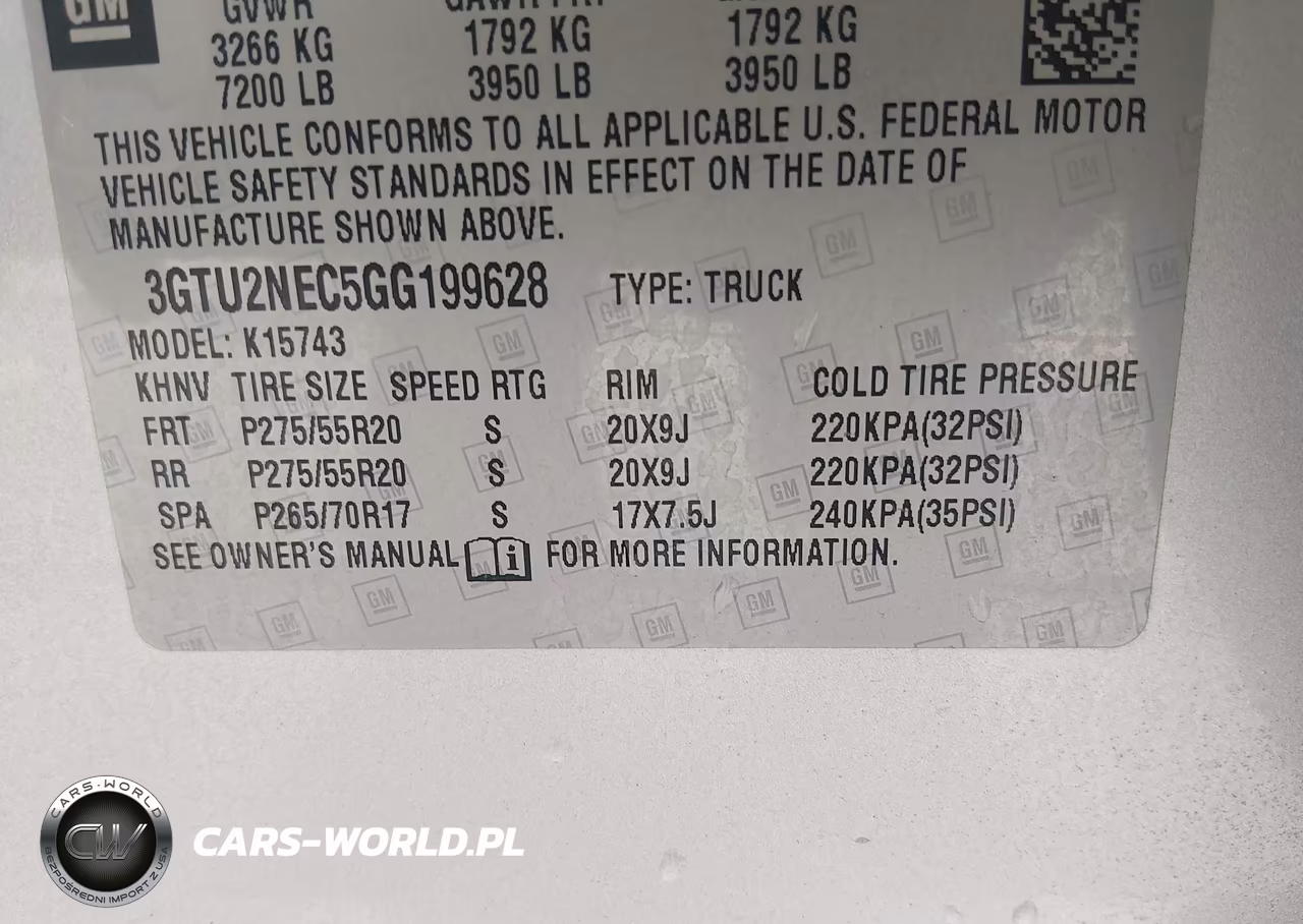 2016 GMC Sierra 1500 Slt VIN:3GTU2NEC5GG199628 - 9