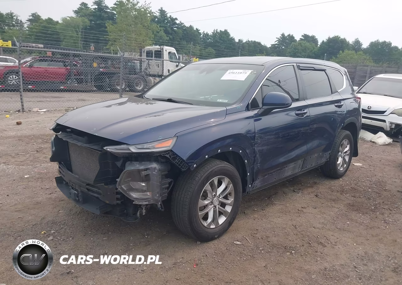 2019 Hyundai Santa Fe Se VIN:5NMS2CADXKH105914 - 2