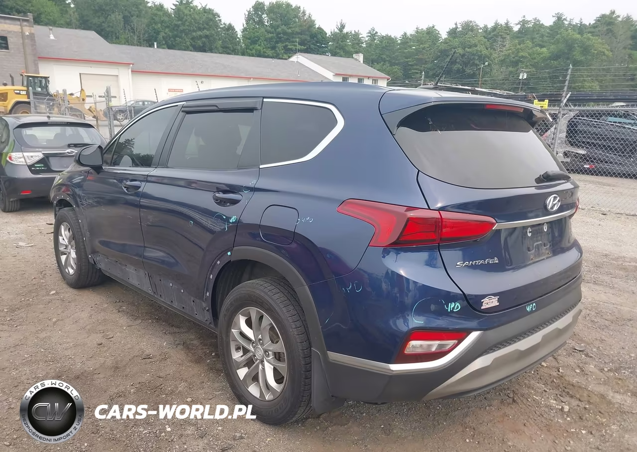 2019 Hyundai Santa Fe Se VIN:5NMS2CADXKH105914 - 3