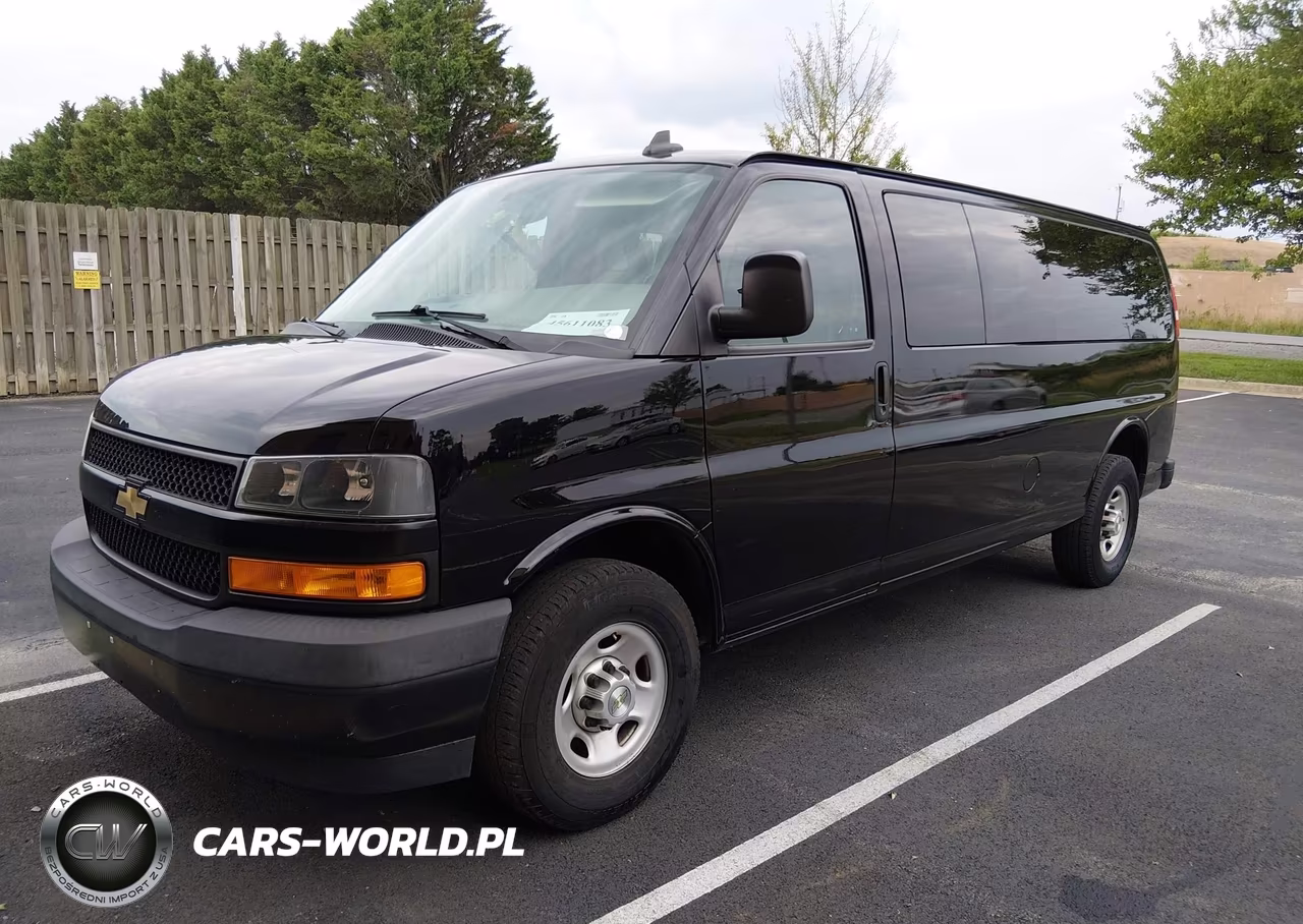 2020 Chevrolet Express Passenger Rwd 3500 Extended Wheelbase Ls VIN:1GAZGNFP1L1235759 - 2