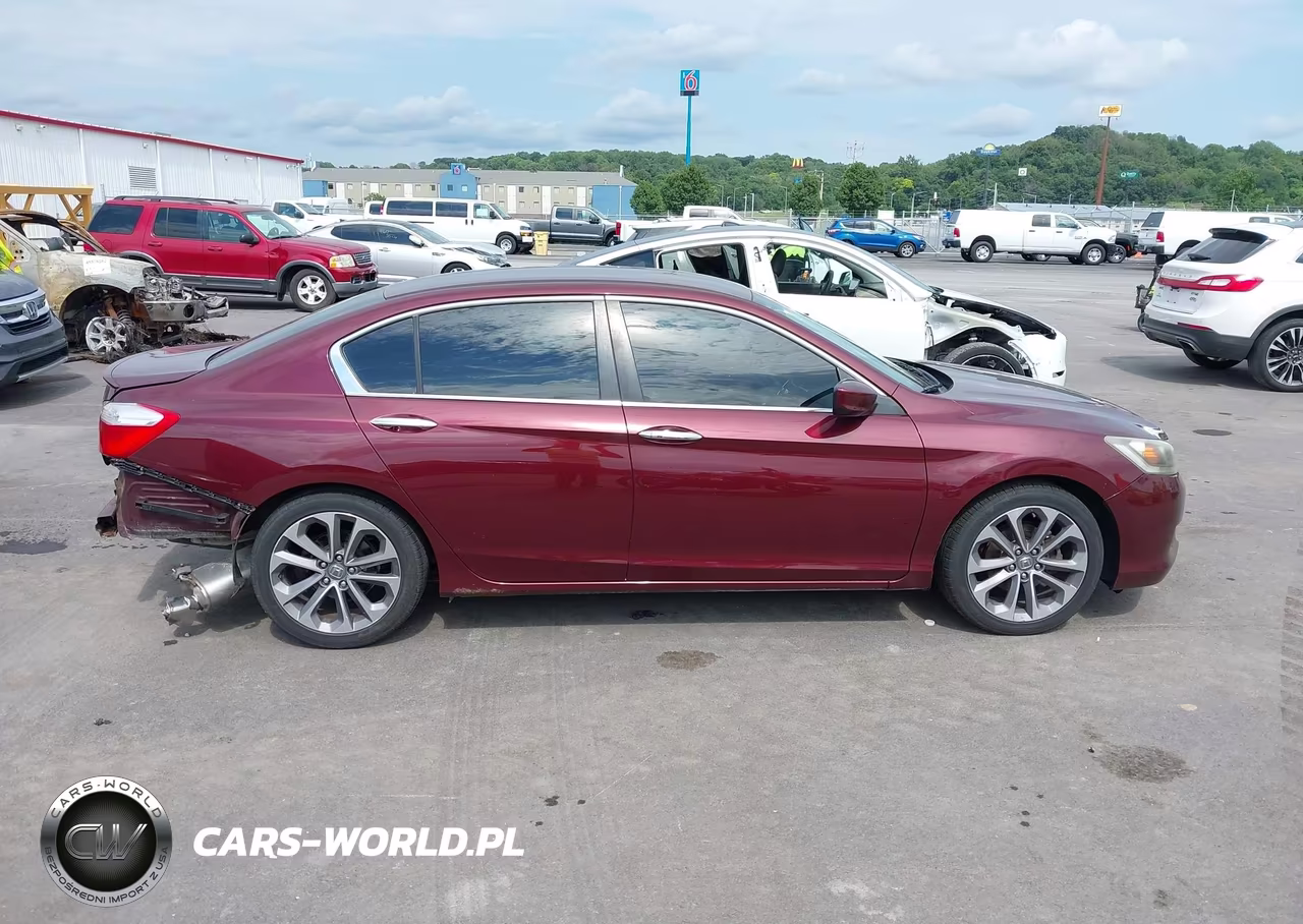 2014 Honda Accord Sport VIN:1HGCR2F57EA039737 - 14