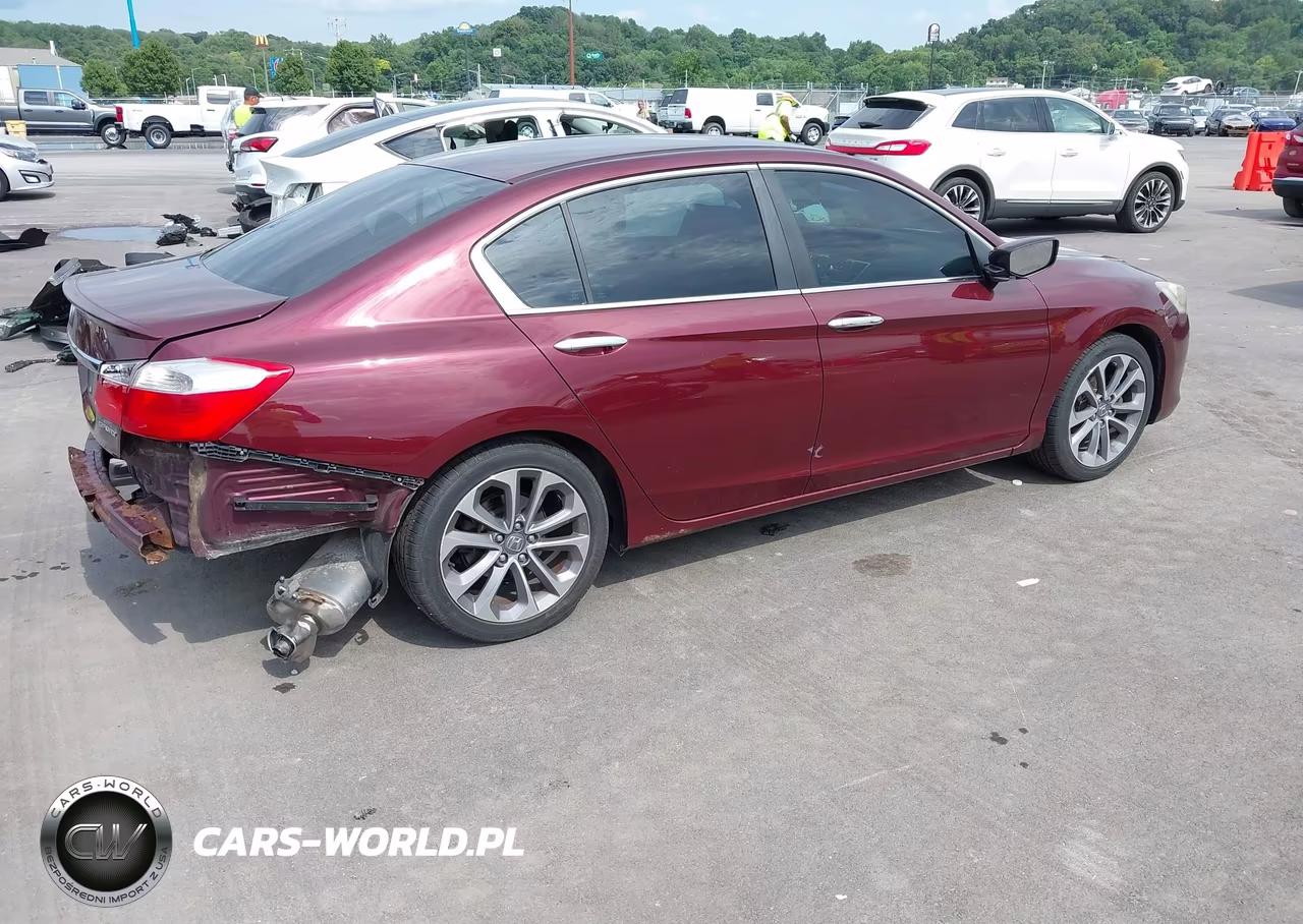 2014 Honda Accord Sport VIN:1HGCR2F57EA039737 - 4