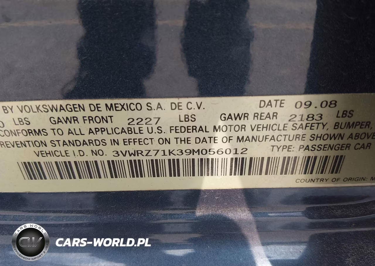 2009 Volkswagen Jetta Se-Sel VIN:3VWRZ71K39M056012 - 9