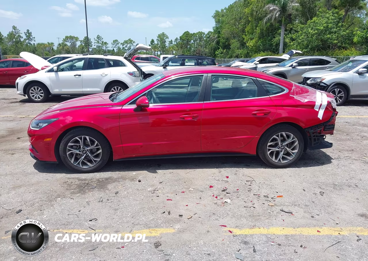 2020 Hyundai Sonata Sel VIN:5NPEL4JA8LH022301 - 15