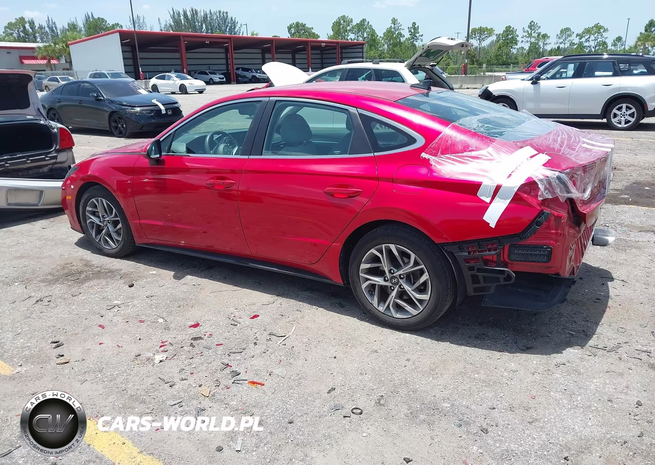 2020 Hyundai Sonata Sel VIN:5NPEL4JA8LH022301 - 3