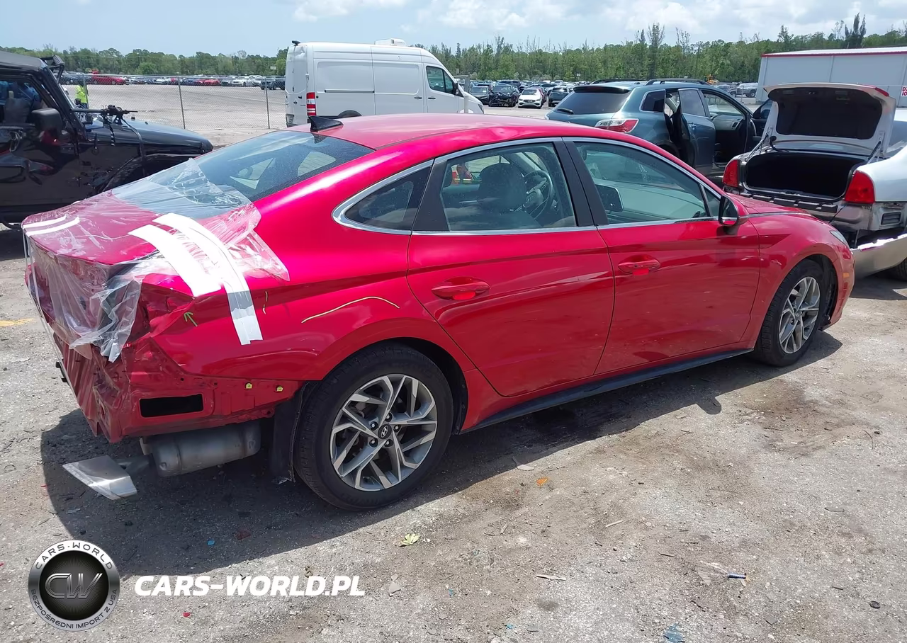2020 Hyundai Sonata Sel VIN:5NPEL4JA8LH022301 - 4
