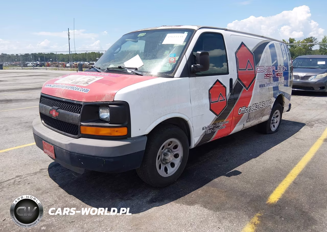 2009 Chevrolet Express Work Van VIN:1GCFG15X691130468 - 2