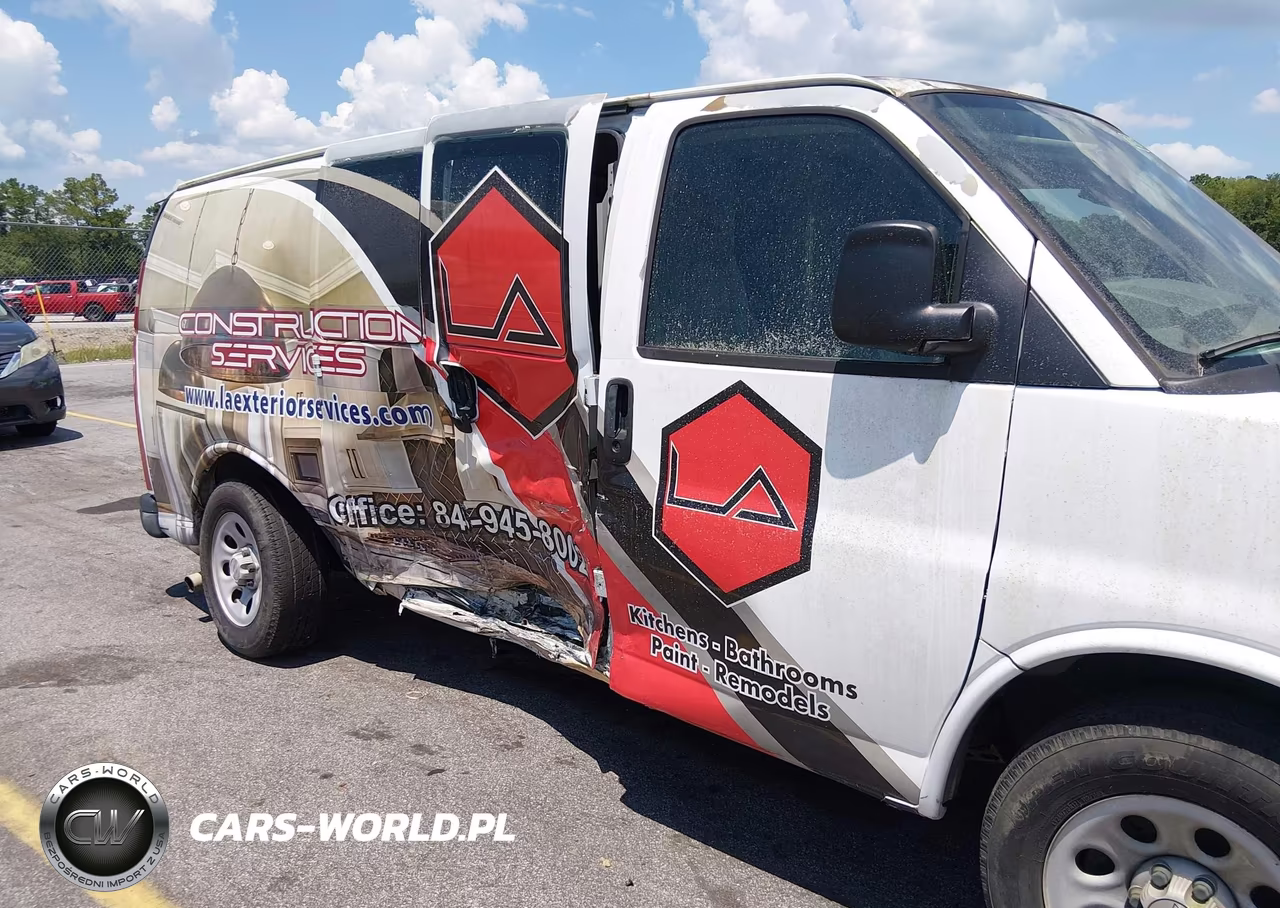 2009 Chevrolet Express Work Van VIN:1GCFG15X691130468 - 6