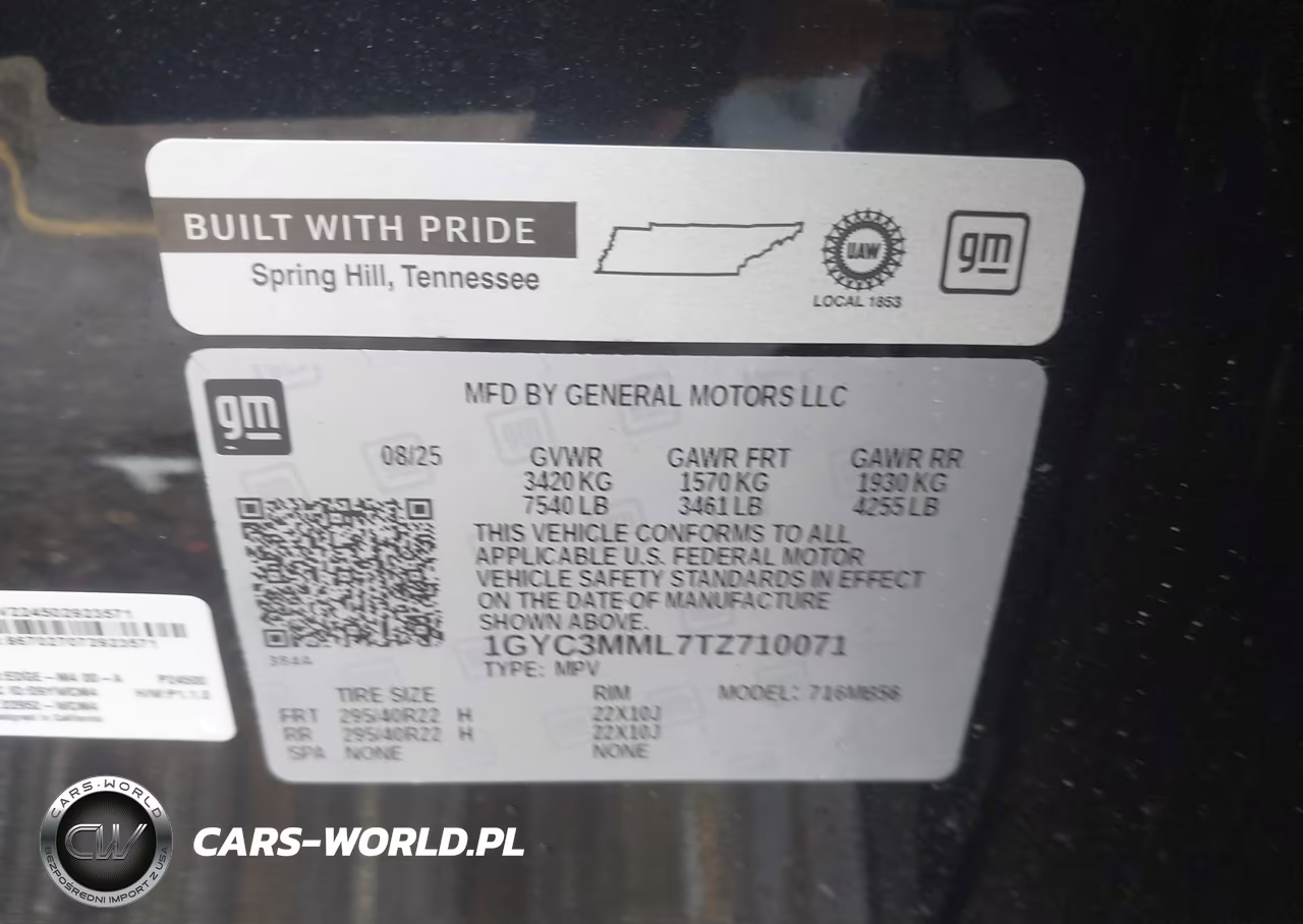 2026 Cadillac Vistiq Premium Luxury VIN:1GYC3MML7TZ710071 - 9
