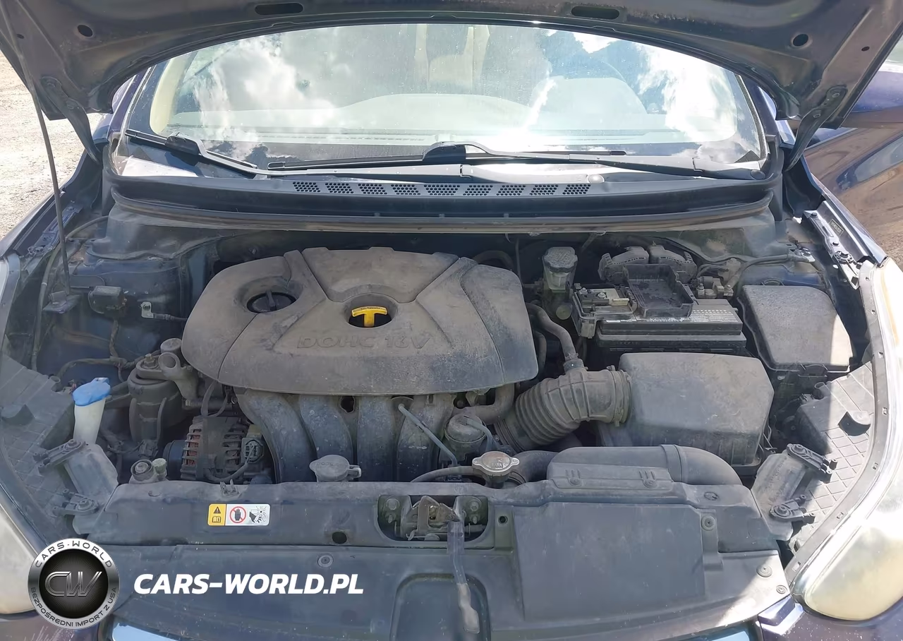2013 Hyundai Elantra Gls VIN:5NPDH4AE8DH205375 - 10