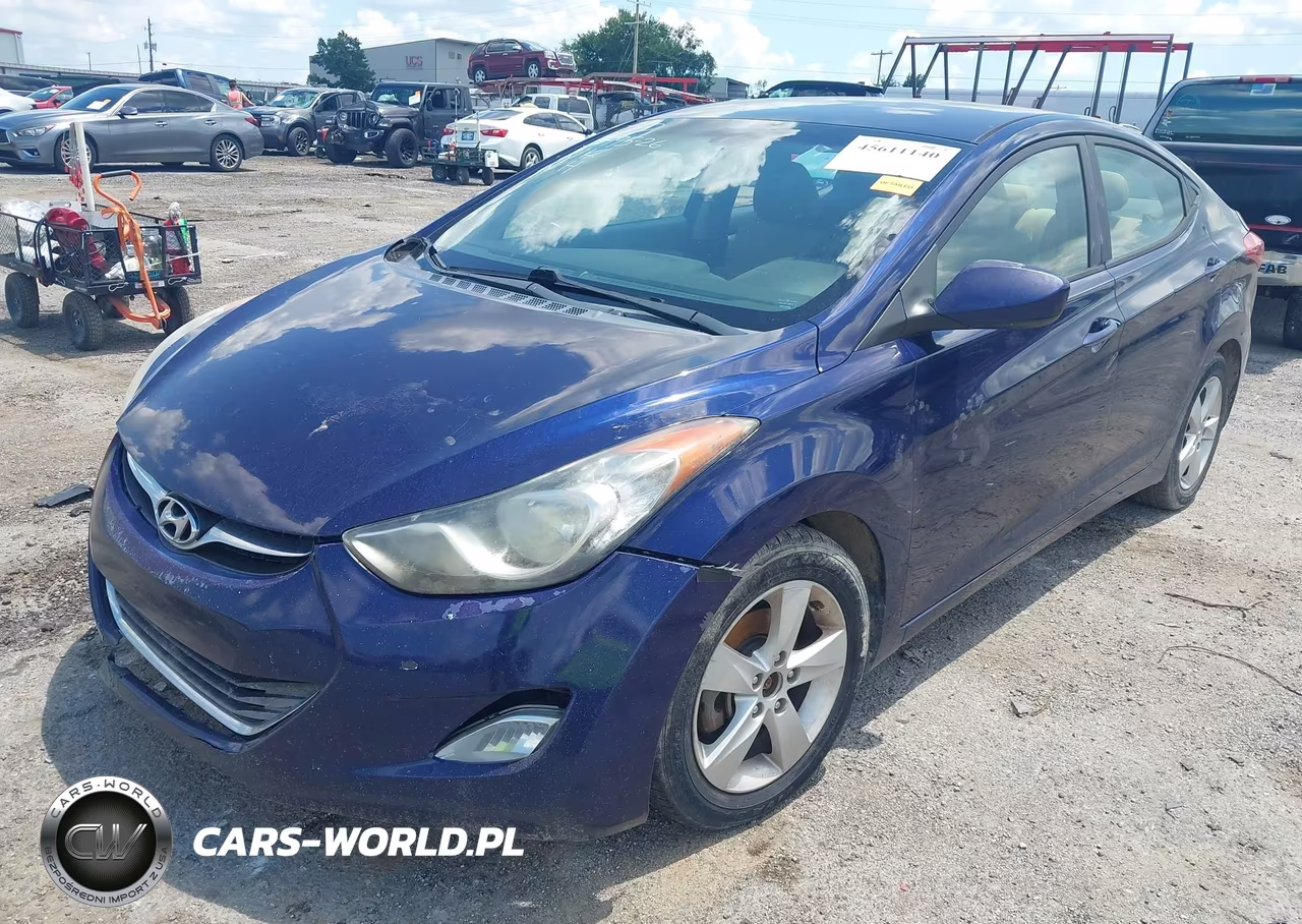 2013 Hyundai Elantra Gls VIN:5NPDH4AE8DH205375 - 2