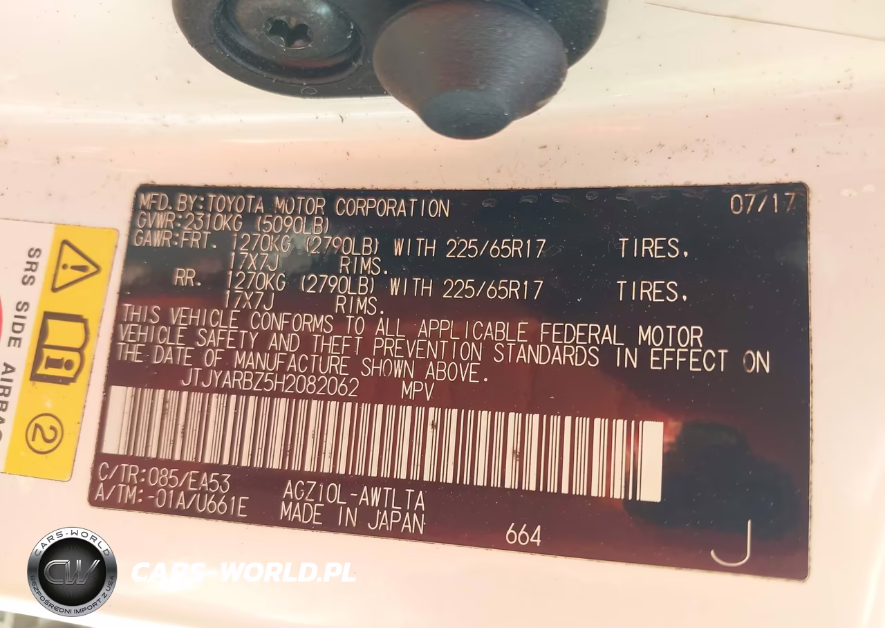 2017 Lexus Nx 200T VIN:JTJYARBZ5H2082062 - 9