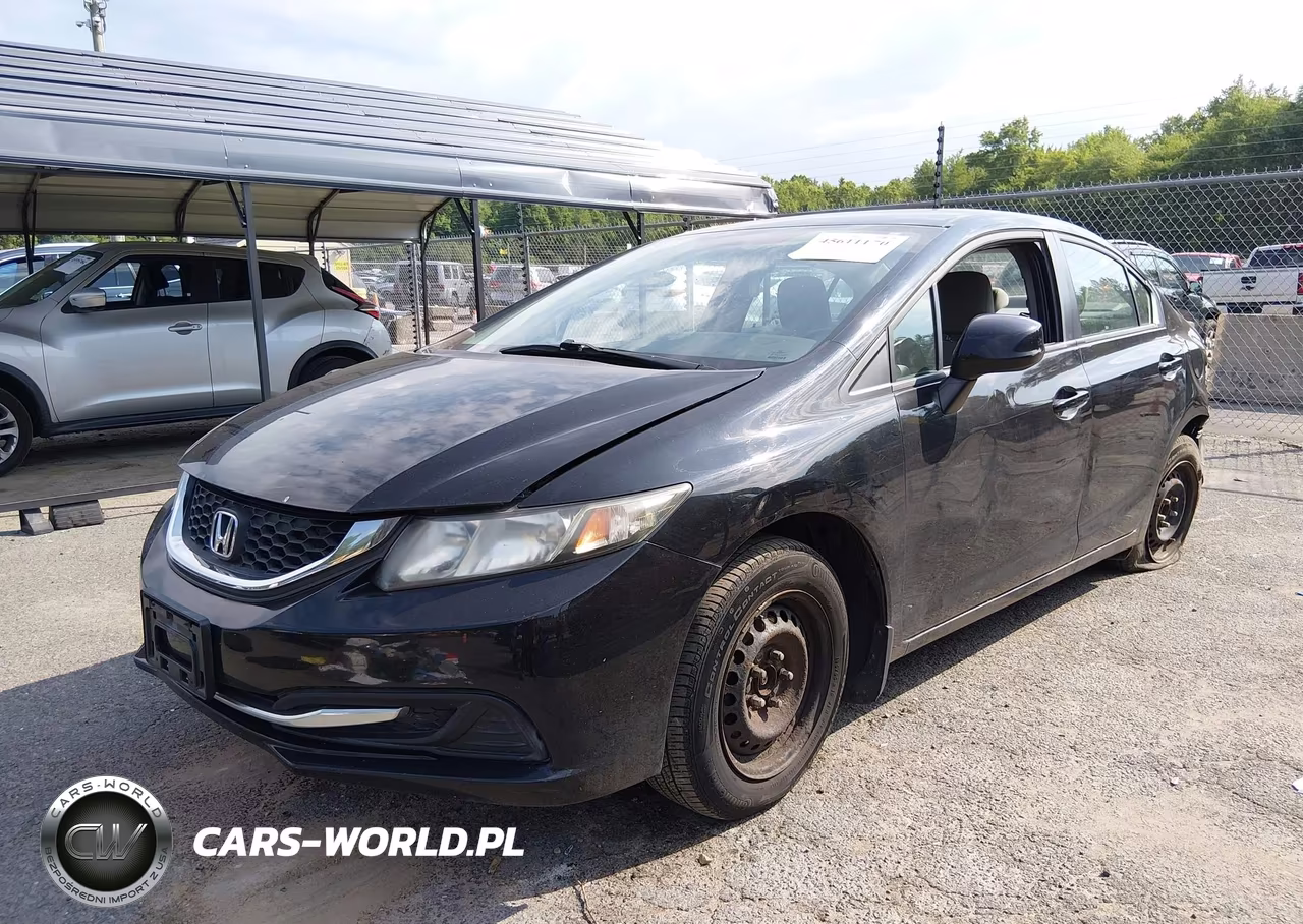 2013 Honda Civic Lx VIN:19XFB2F57DE018835 - 2