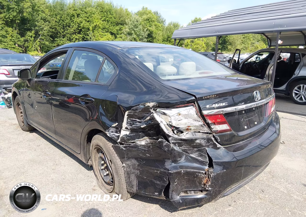 2013 Honda Civic Lx VIN:19XFB2F57DE018835 - 3
