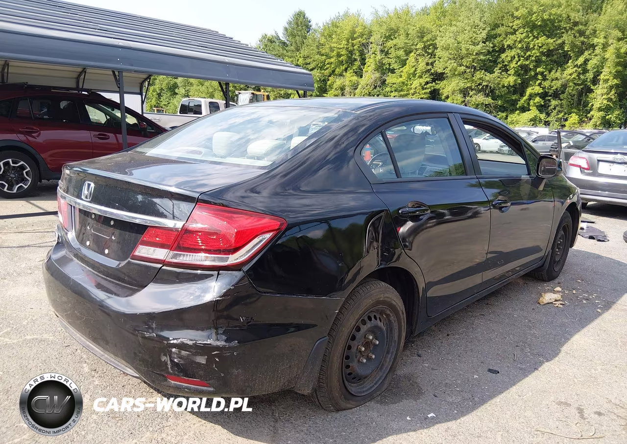 2013 Honda Civic Lx VIN:19XFB2F57DE018835 - 4