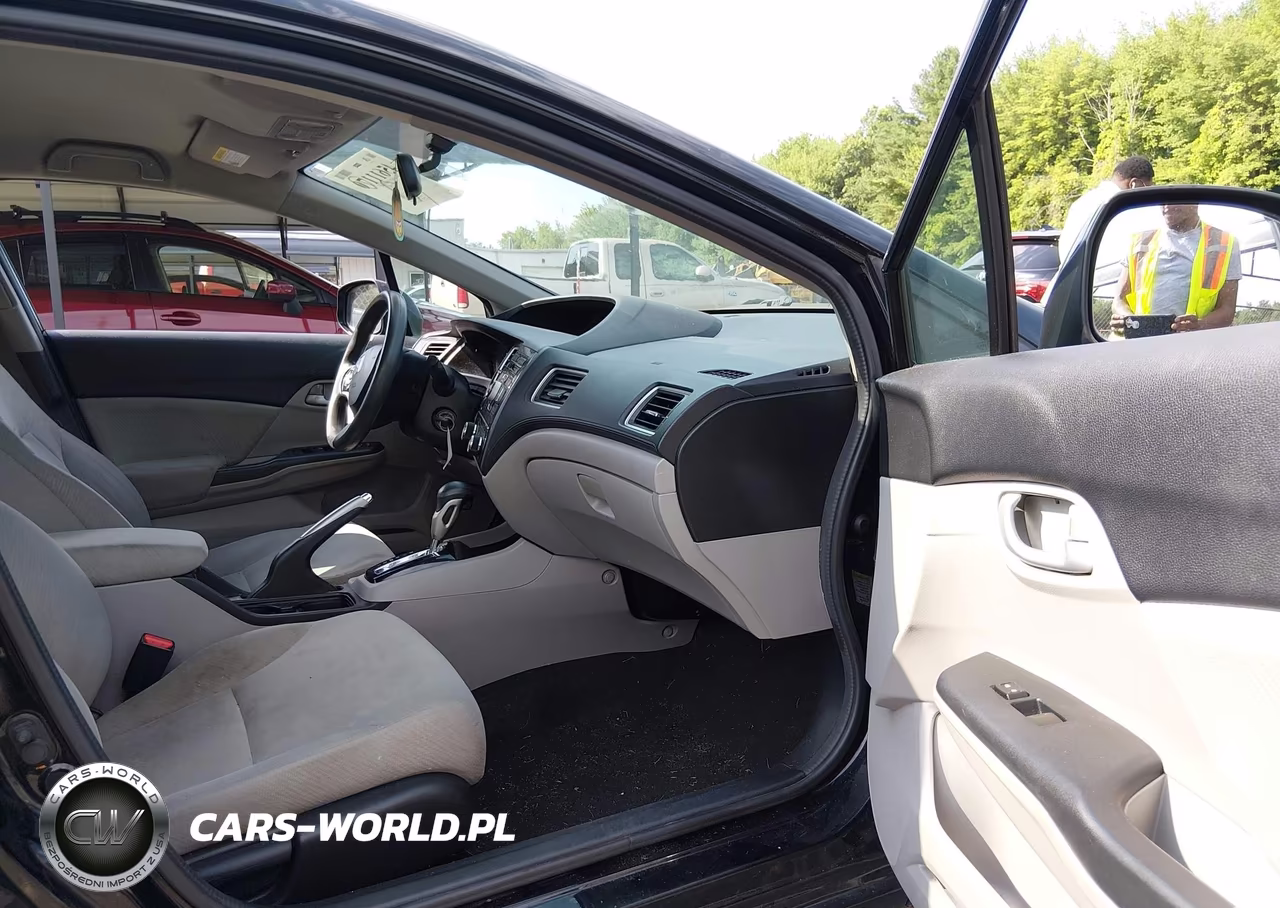 2013 Honda Civic Lx VIN:19XFB2F57DE018835 - 5