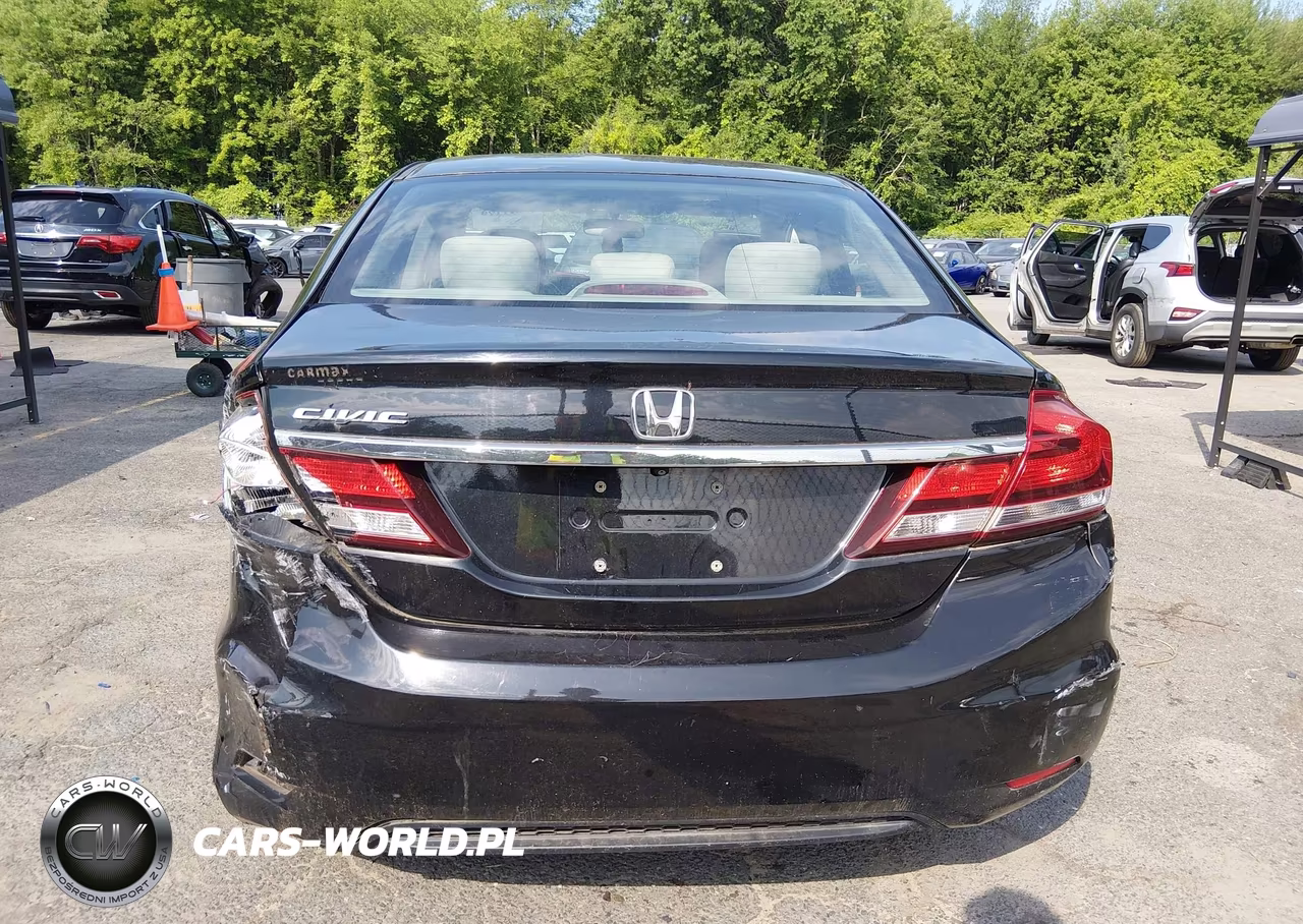2013 Honda Civic Lx VIN:19XFB2F57DE018835 - 6