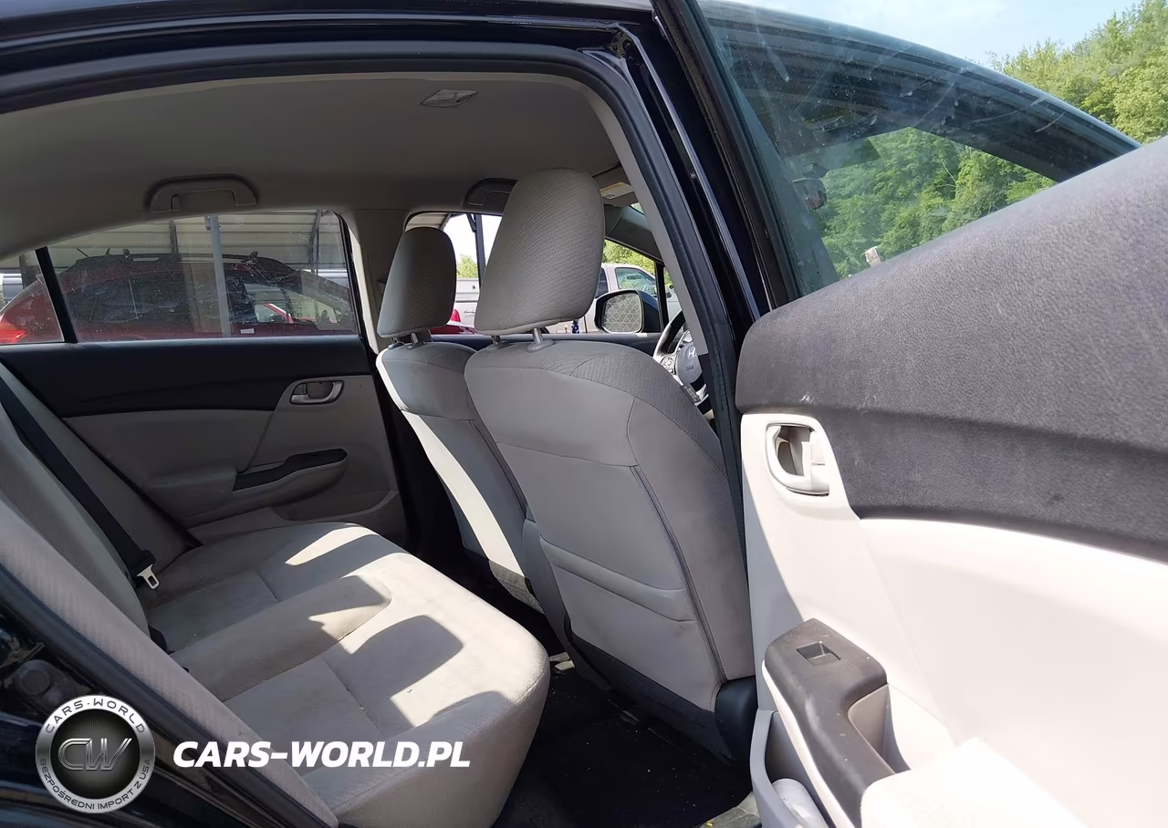 2013 Honda Civic Lx VIN:19XFB2F57DE018835 - 8