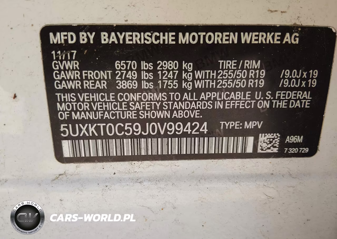 2018 BMW X5 Edrive xDrive40E Iperformance VIN:5UXKT0C59J0V99424 - 9
