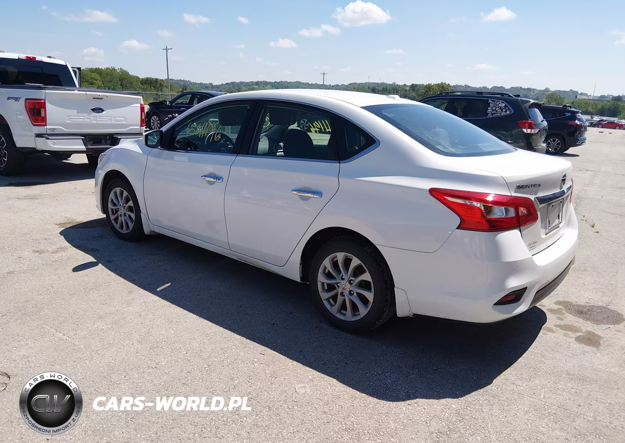 2018 Nissan Sentra Sv VIN:3N1AB7AP0JL623788 - 3