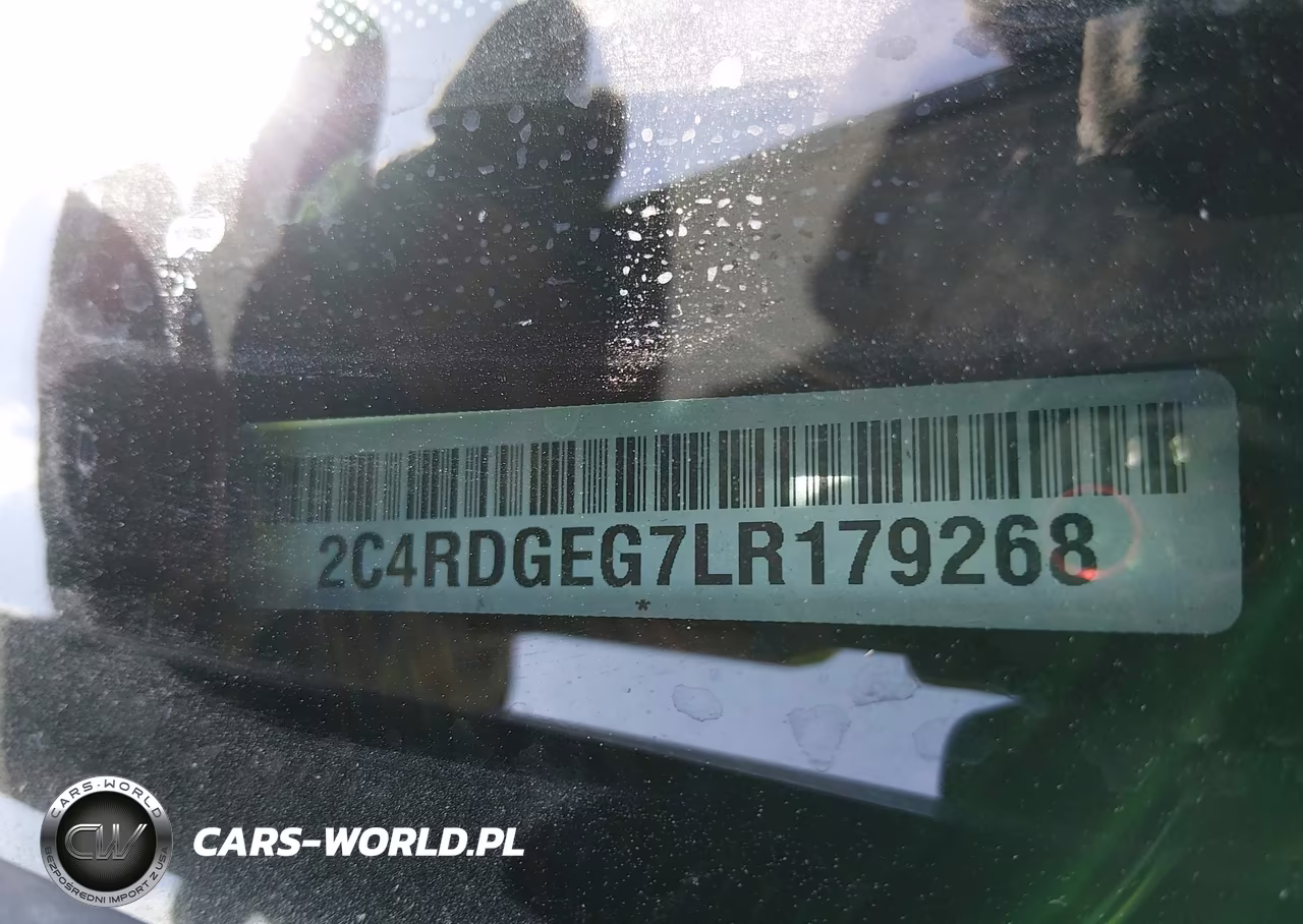 2020 Dodge Grand Caravan Gt VIN:2C4RDGEG7LR179268 - 9