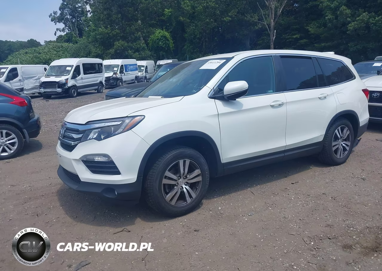 2018 Honda Pilot Ex-L VIN:5FNYF6H72JB063318 - 2