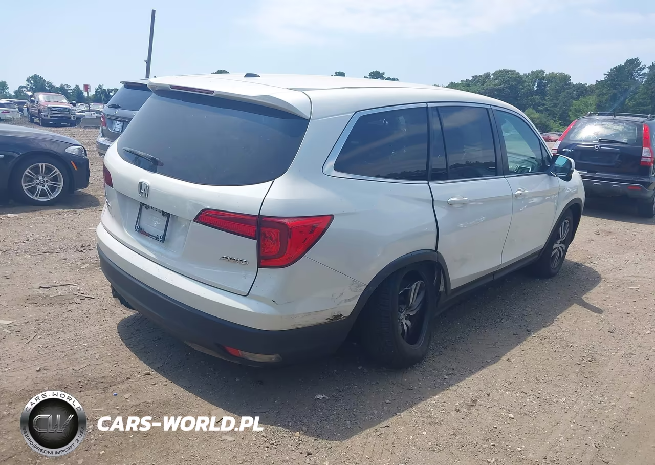 2018 Honda Pilot Ex-L VIN:5FNYF6H72JB063318 - 4