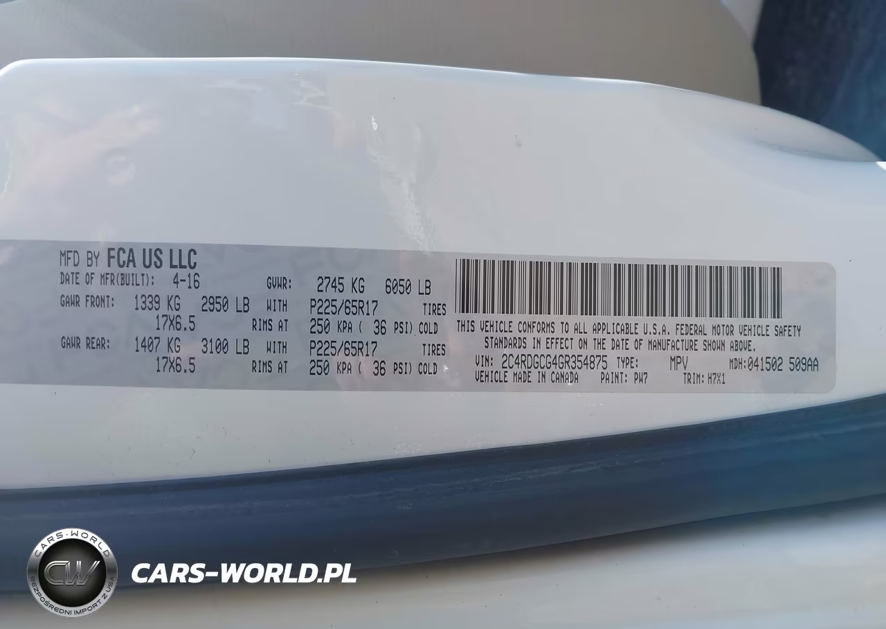 2016 Dodge Grand Caravan Sxt VIN:2C4RDGCG4GR354875 - 9