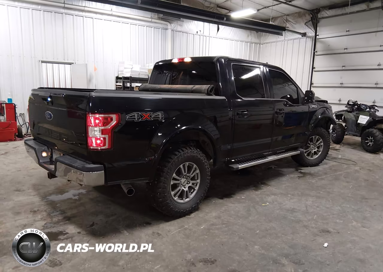 2019 Ford F-150 Lariat VIN:1FTEW1E56KFC88444 - 4