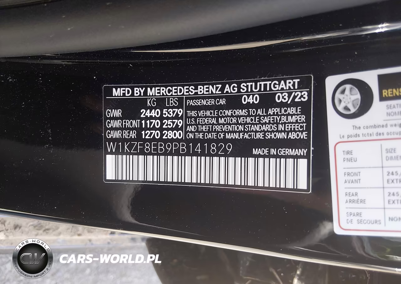 2023 Mercedes-Benz E 350 4Matic VIN:W1KZF8EB9PB141829 - 9
