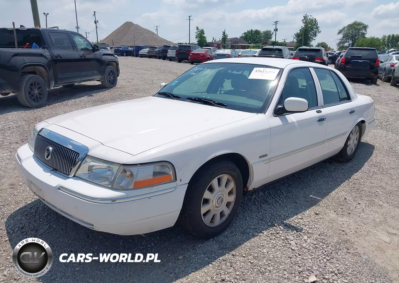 2003 Mercury Grand Marquis Ls VIN:2MEFM75W33X704475 - 2
