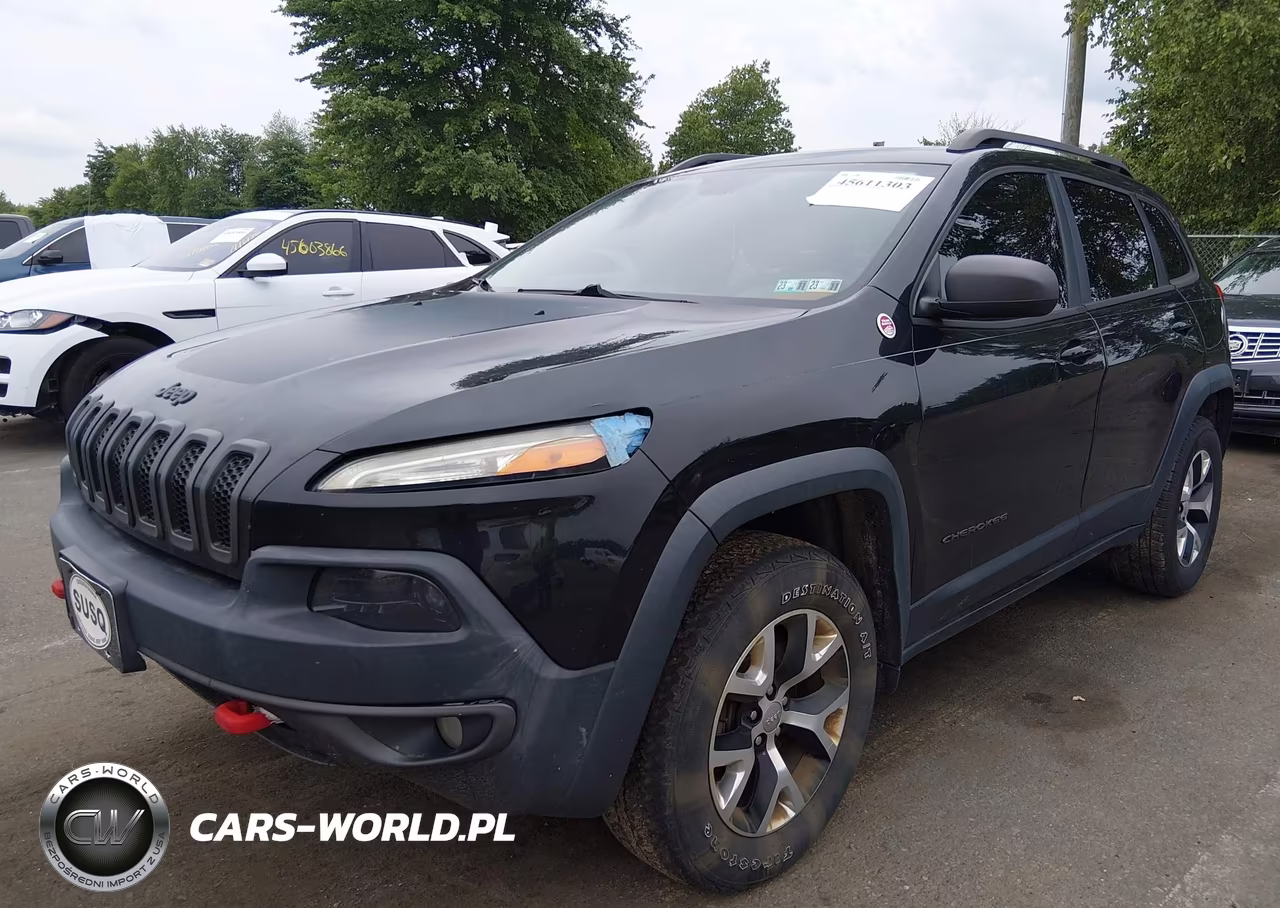 2016 Jeep Cherokee Trailhawk VIN:1C4PJMBS8GW101876 - 2