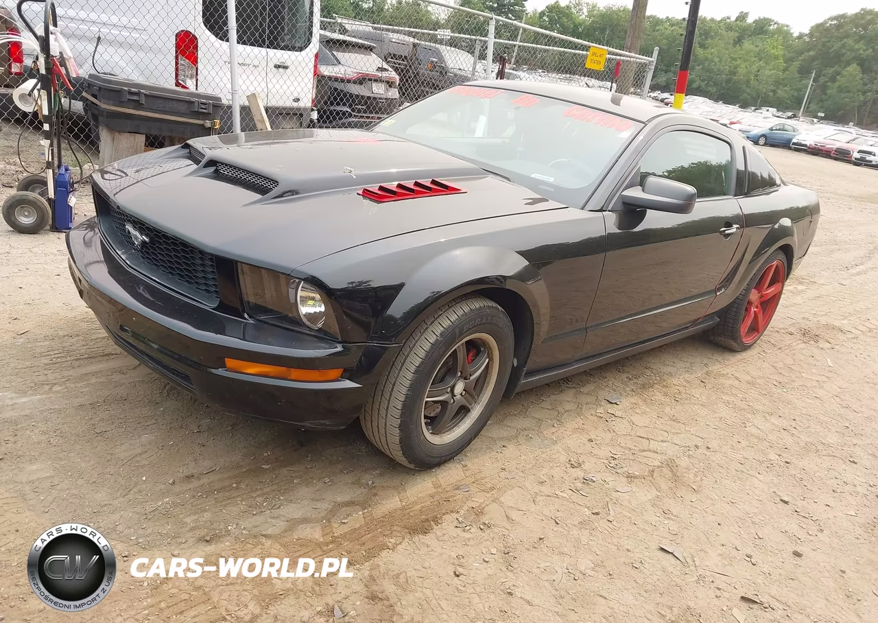 2007 Ford Mustang V6 Deluxe-V6 Premium VIN:1ZVHT80N875366867 - 2