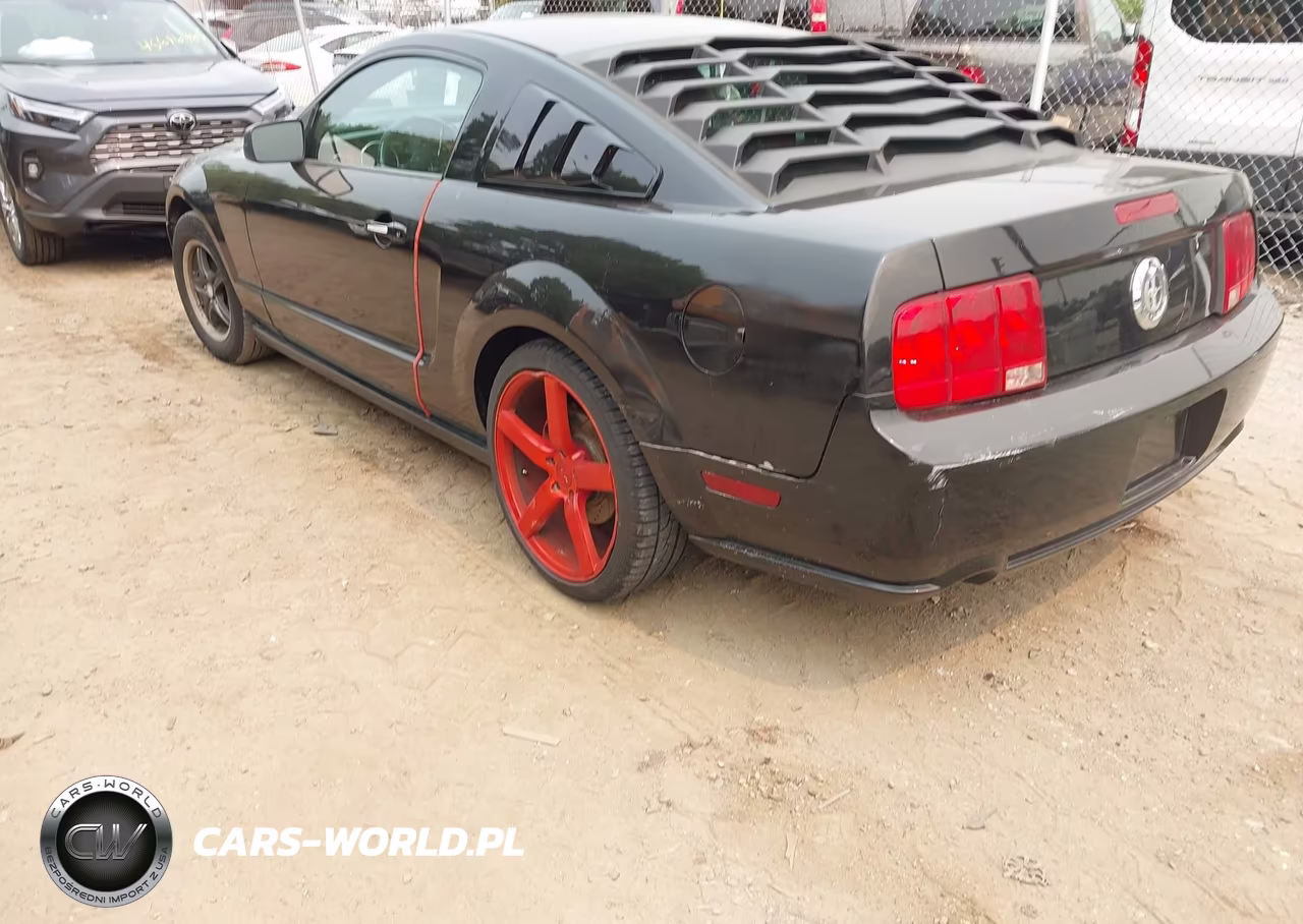 2007 Ford Mustang V6 Deluxe-V6 Premium VIN:1ZVHT80N875366867 - 3