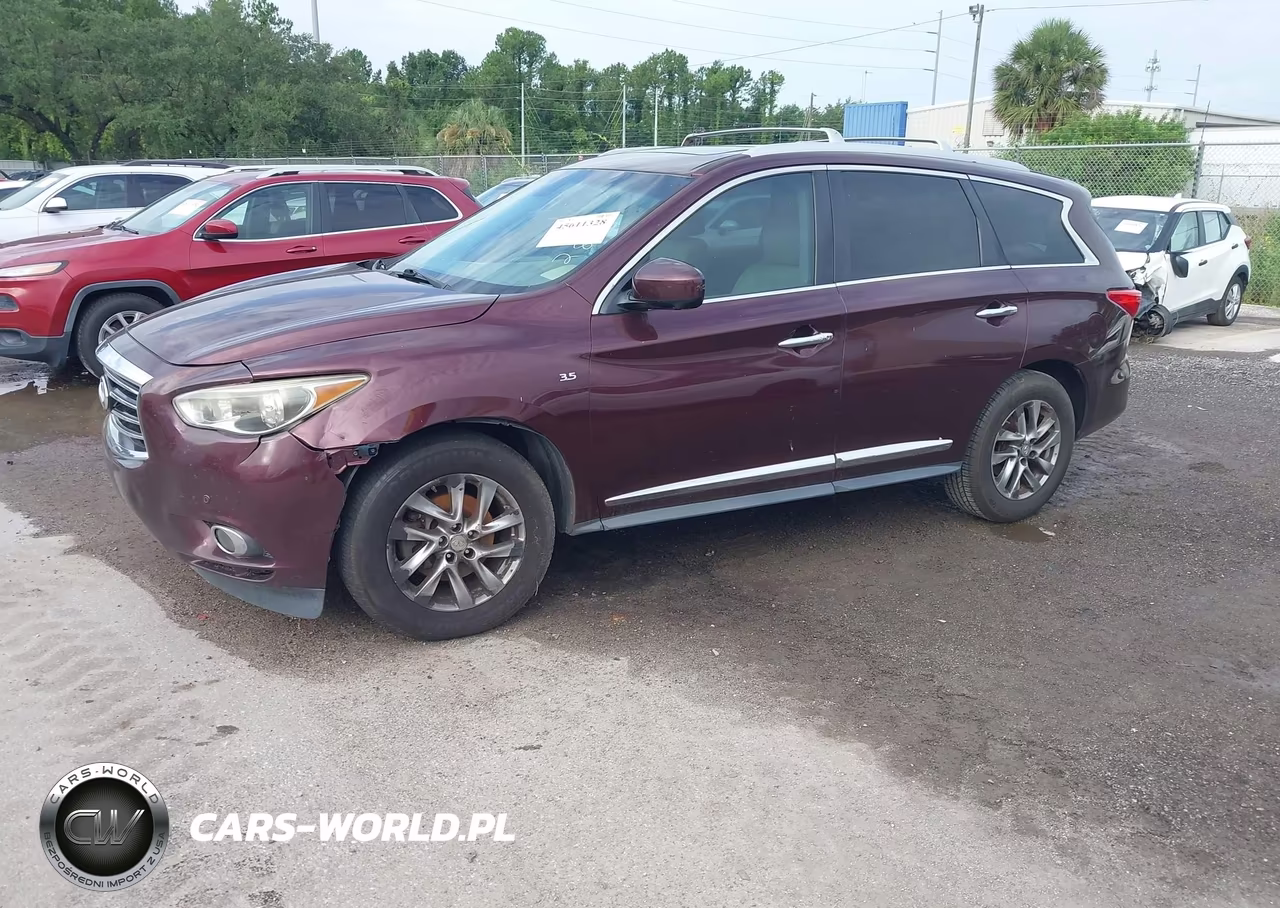 2014 Infiniti Qx60 VIN:5N1AL0MN8EC542501 - 2