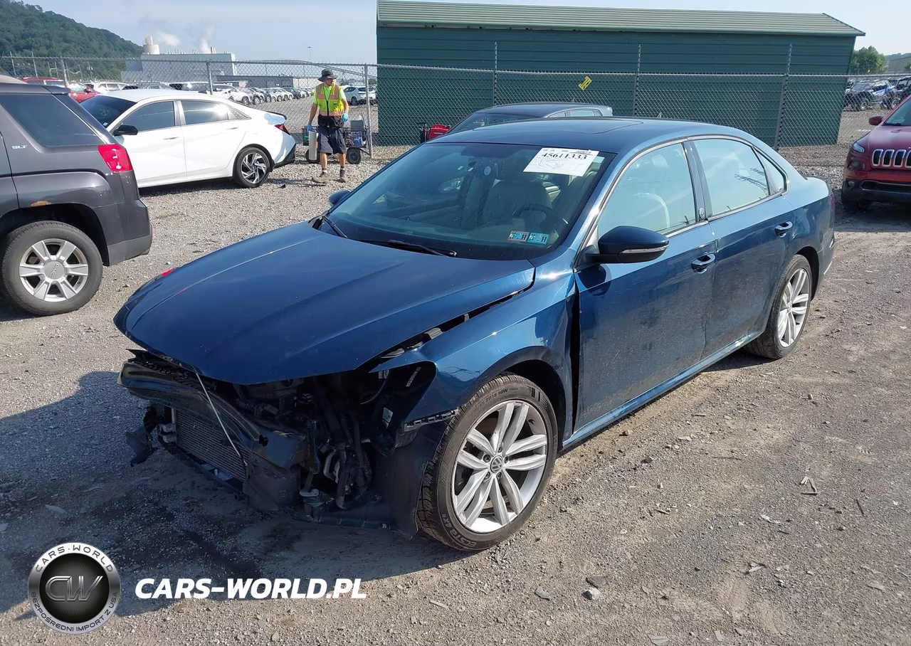 2019 Volkswagen Passat 2.0T Wolfsburg Edition VIN:1VWLA7A37KC003987 - 2