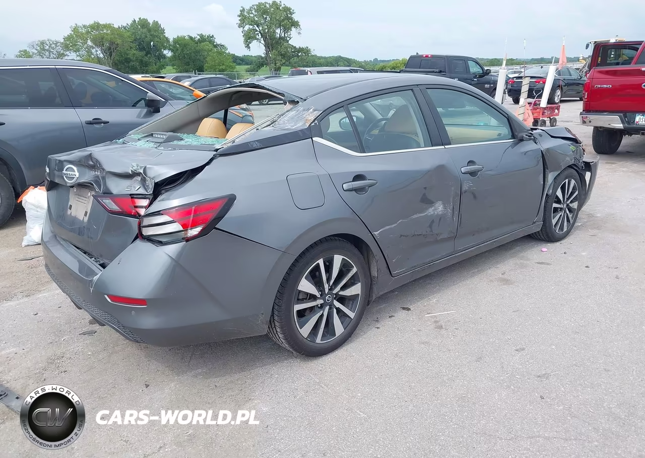 2022 Nissan Sentra Sv Xtronic Cvt VIN:3N1AB8CV5NY311668 - 4