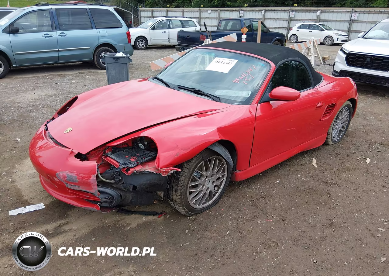 2004 Porsche Boxster VIN:WP0CA29804U620263 - 2