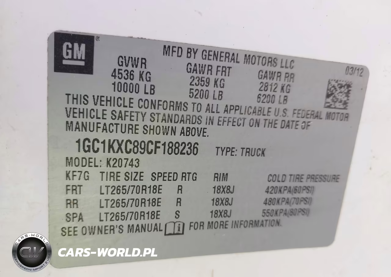 2012 Chevrolet Silverado 2500Hd Lt VIN:1GC1KXC89CF188236 - 9