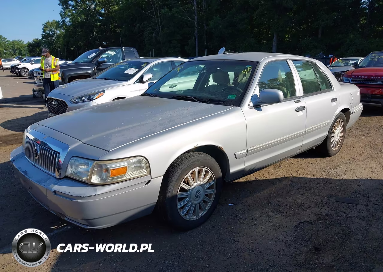 2008 Mercury Grand Marquis Ls VIN:2MEFM75V88X662187 - 2