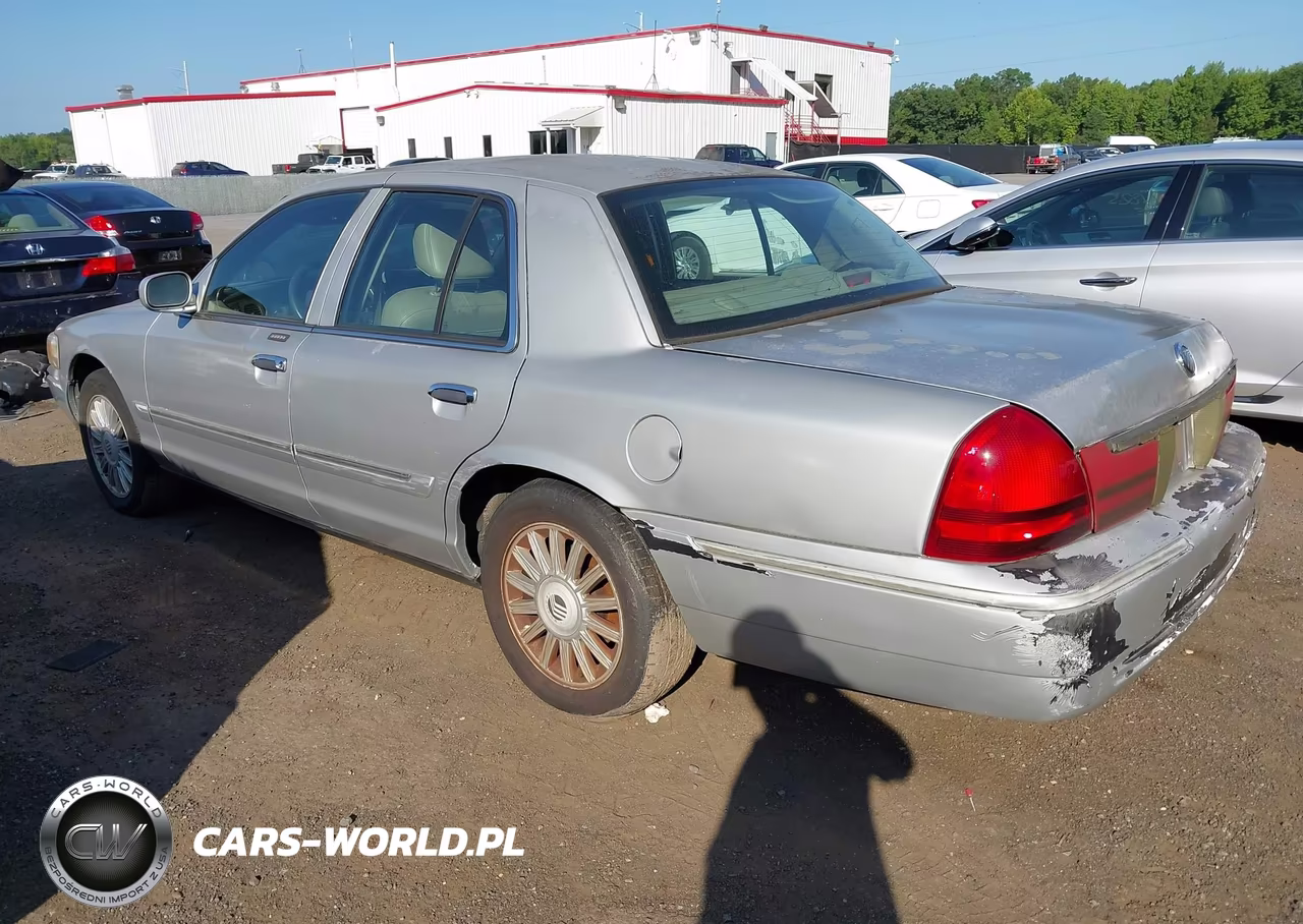 2008 Mercury Grand Marquis Ls VIN:2MEFM75V88X662187 - 3