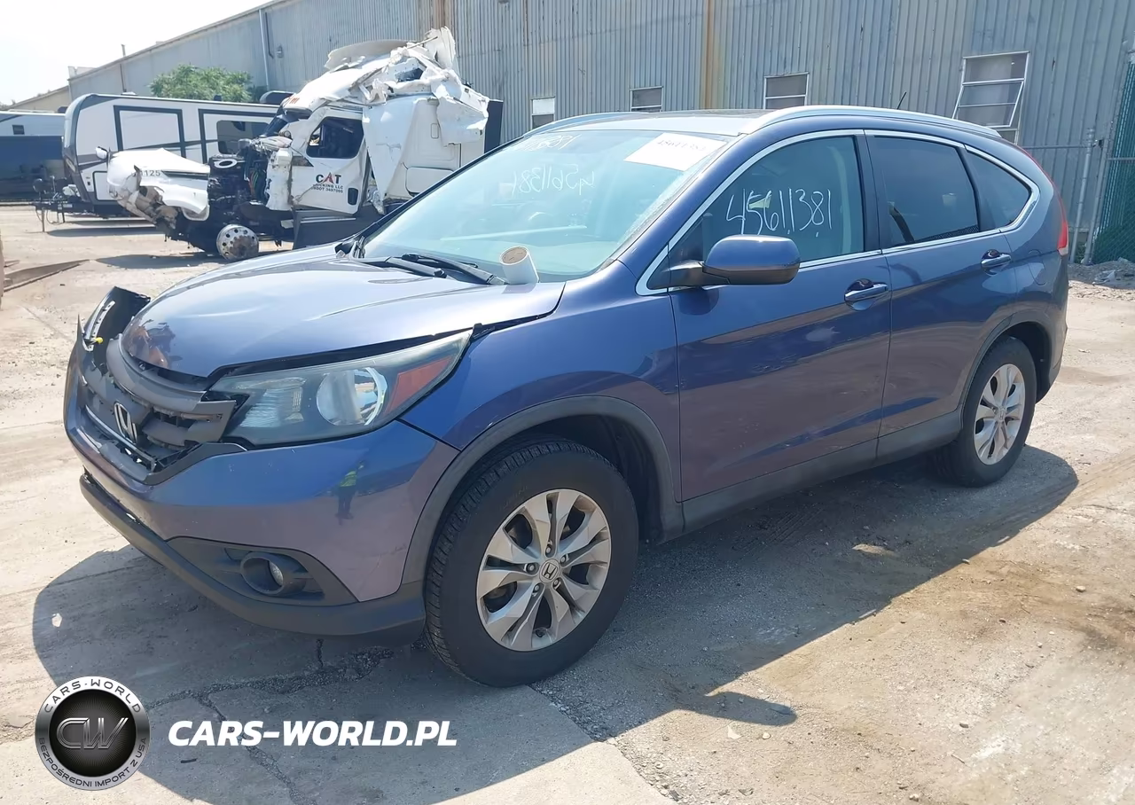 2013 Honda Cr-V Ex-L VIN:2HKRM4H72DH676513 - 2