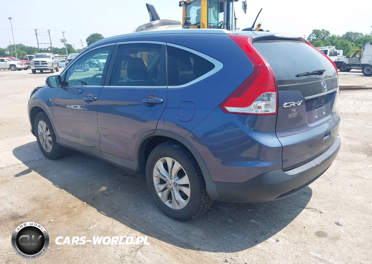 2013 Honda Cr-V Ex-L VIN:2HKRM4H72DH676513 - 3
